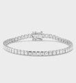 14KT WHITE GOLD DIAMONDS BRACELET