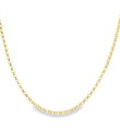 14KT GOLD ROUND CABLE CHAIN NECKLACE