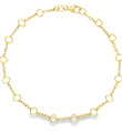 14KT YELLOW GOLD BRACELET 7