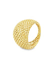 14KT GOLD TEXTURED RING