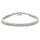 14KT GOLD CHAMPAGNE DIAMONDS TENNIS BRACELET 10.00 CTS
