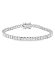 14KT WHITE GOLD DIAMONDS BRACELET