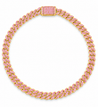 14KT ROSE GOLD YELLOW SAPPHIRE BRACELET