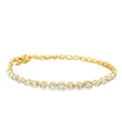 14KT GOLD DIAMOND BRACELET