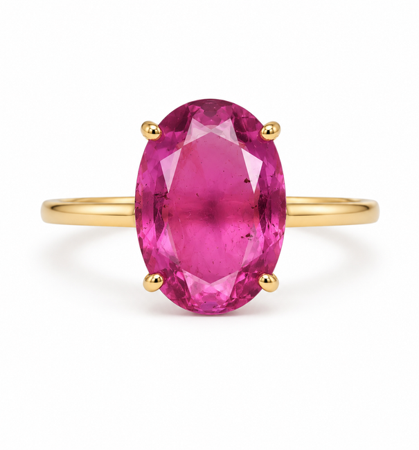 14KT GOLD TOURMALINE RING