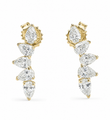 14KT GOLD DIAMOND EARRINGS