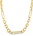 14KT GOLD PAPERCLIP CHAIN