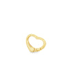 14KT YELLOW GOLD HEART SHAPE LOCK