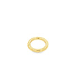 14KT YELLOW GOLD ROUND LOCK
