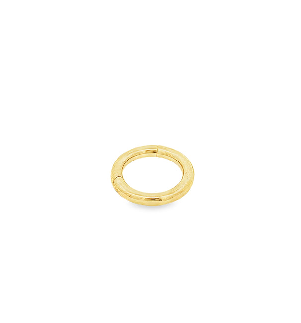 14KT YELLOW GOLD ROUND LOCK