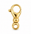 14KT YELLOW GOLD LOBSTER CLASP WITH SWIVEL RING