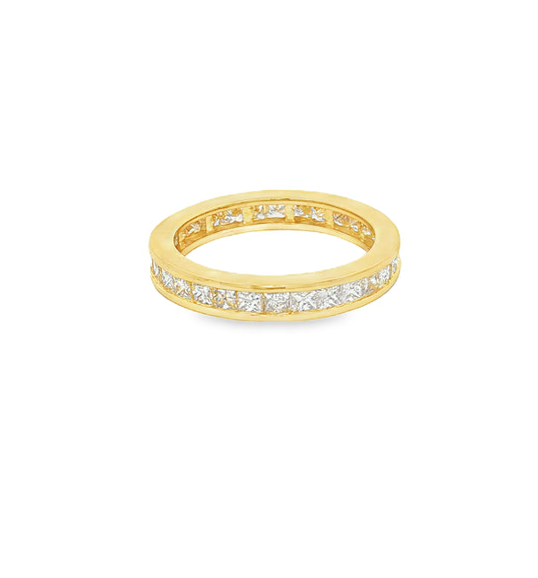 14KT YELLOW GOLD DIAMOND RING