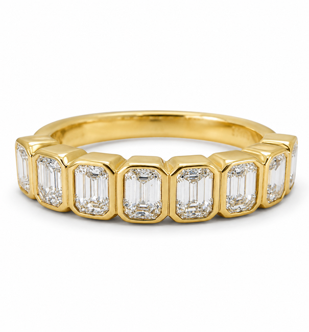 14KT YELLOW GOLD DIAMOND RING