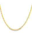 14KT GOLD MARINER LINK CHAIN NECKLACE