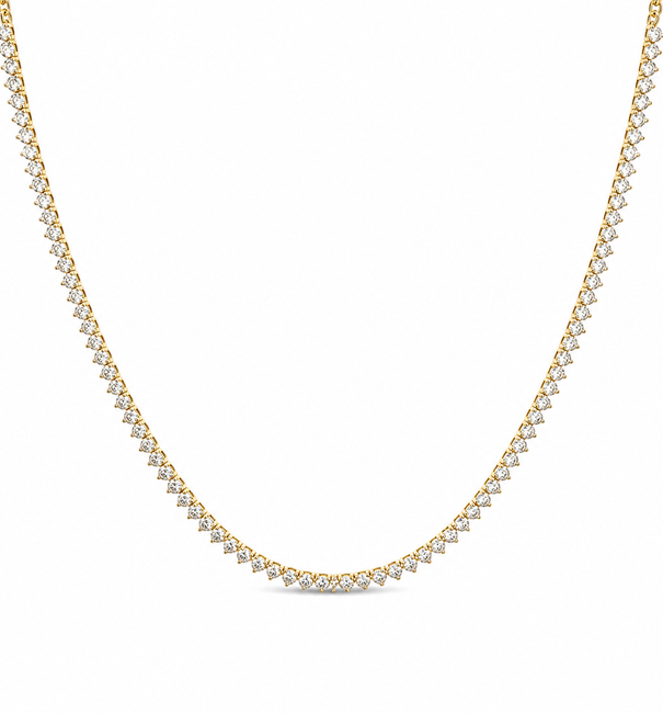 14KT GOLD DIAMOND NECKLACE