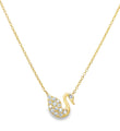 18KT GOLD DIAMOND DUCK NECKLACE