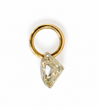 14KT Gold Floating Diamond Charm