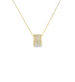 14KT YELLOW GOLD DIAMONDS ETERNITY RONDELLES