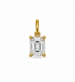 14KT GOLD DIAMOND PENDANT