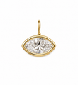 14KT GOLD DIAMOND PENDANT