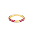 18KT GOLD RUBY RING