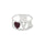 18KT GOLD RUBY LOVE RING