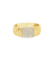 14KT YELLOW GOLD DIAMOND RING