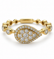 14KT YELLOW GOLD DIAMOND RING