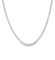 14KT WHITE GOLD DIAMOND SLIDER TENIS NECKLACE