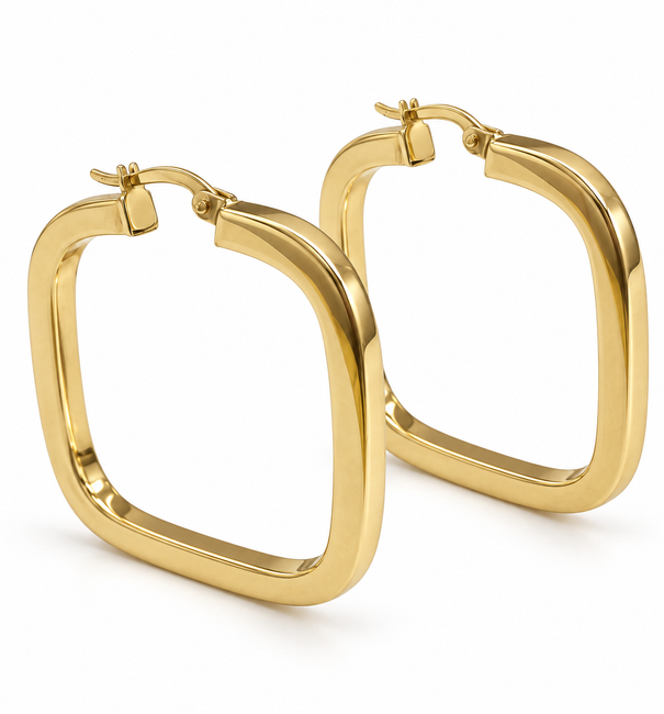 14KT YELLOW GOLD EARRING