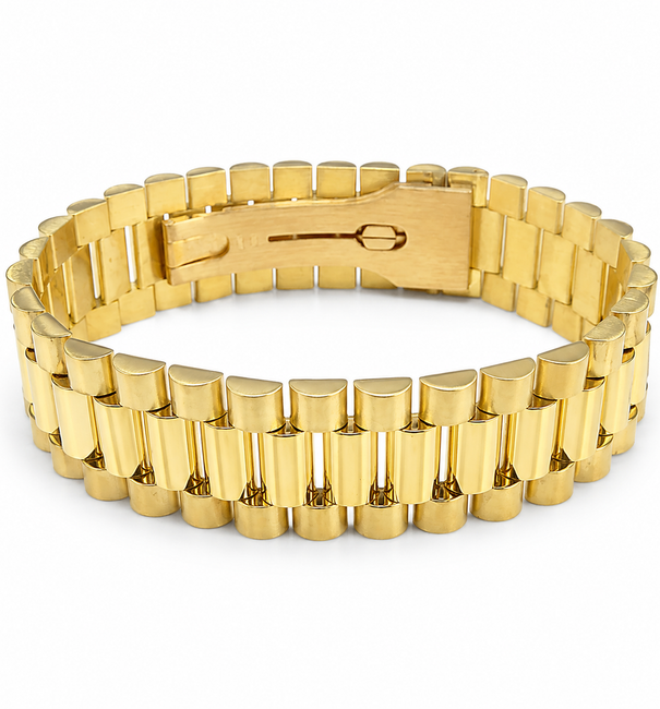 14KT GOLD ROLEX PRESIDENTIAL LINK BRACELET