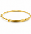 14KT YELLOW GOLD BANGLE