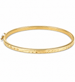14KT YELLOW GOLD BANGLE