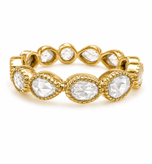 14KT GOLD DIAMOND ETERNITY BAND