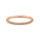 14KT GOLD FULL ETERNITY DIAMOND THIN RING BAND